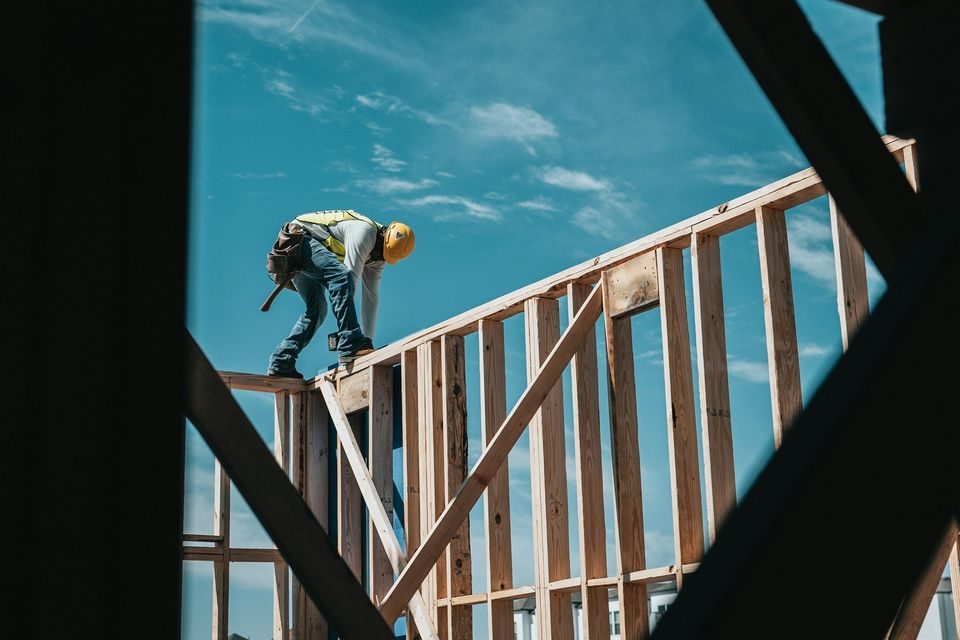 A residential property under construction